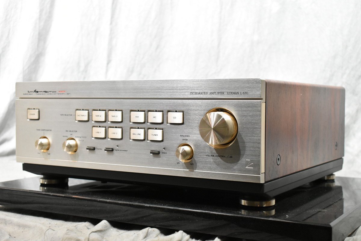 LUXMAN ラックスマン プリメインアンプ L-570_画像1