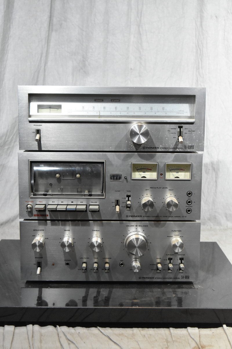 PIONEER パイオニア TX-6600II SA-6850 CT-2 オーディオセットの画像2