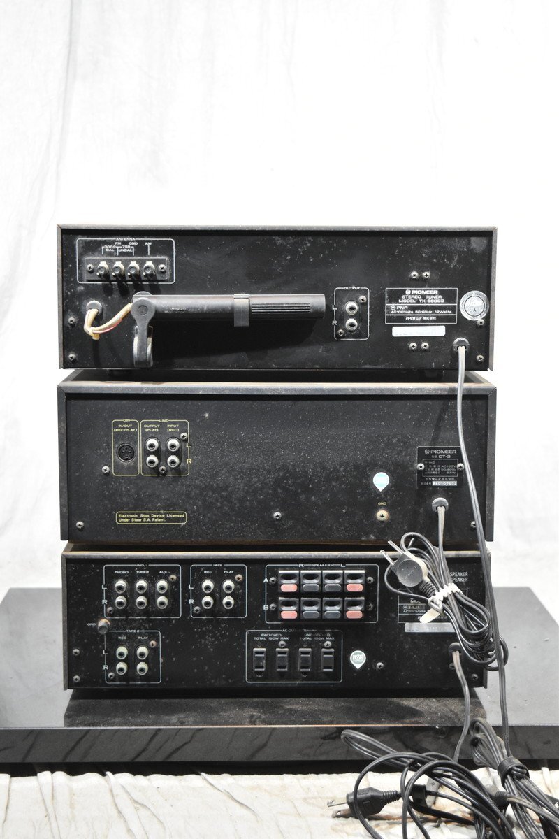 PIONEER パイオニア TX-6600II SA-6850 CT-2 オーディオセットの画像6