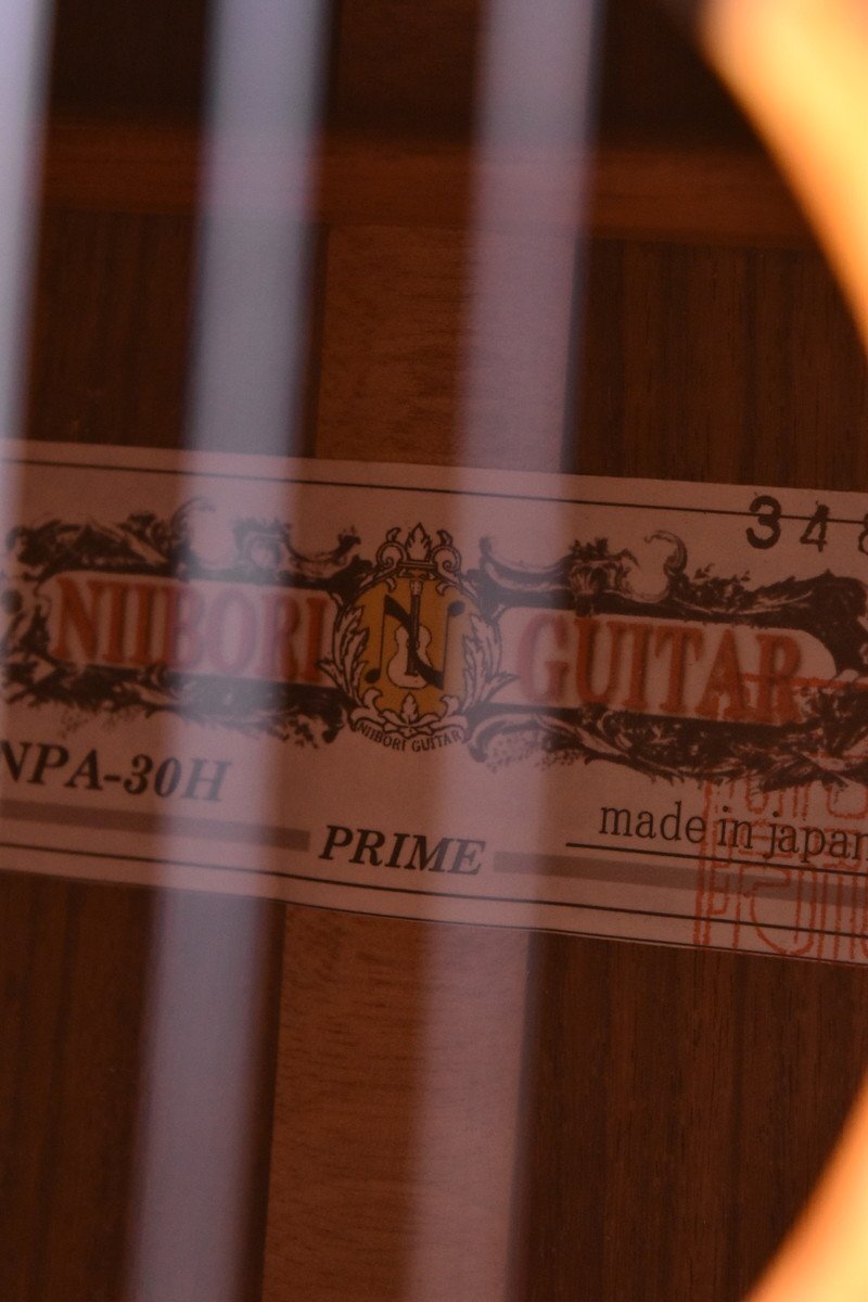 NIIBORI GUITAR/新堀ギター クラシックギター NPA-30Hの画像7