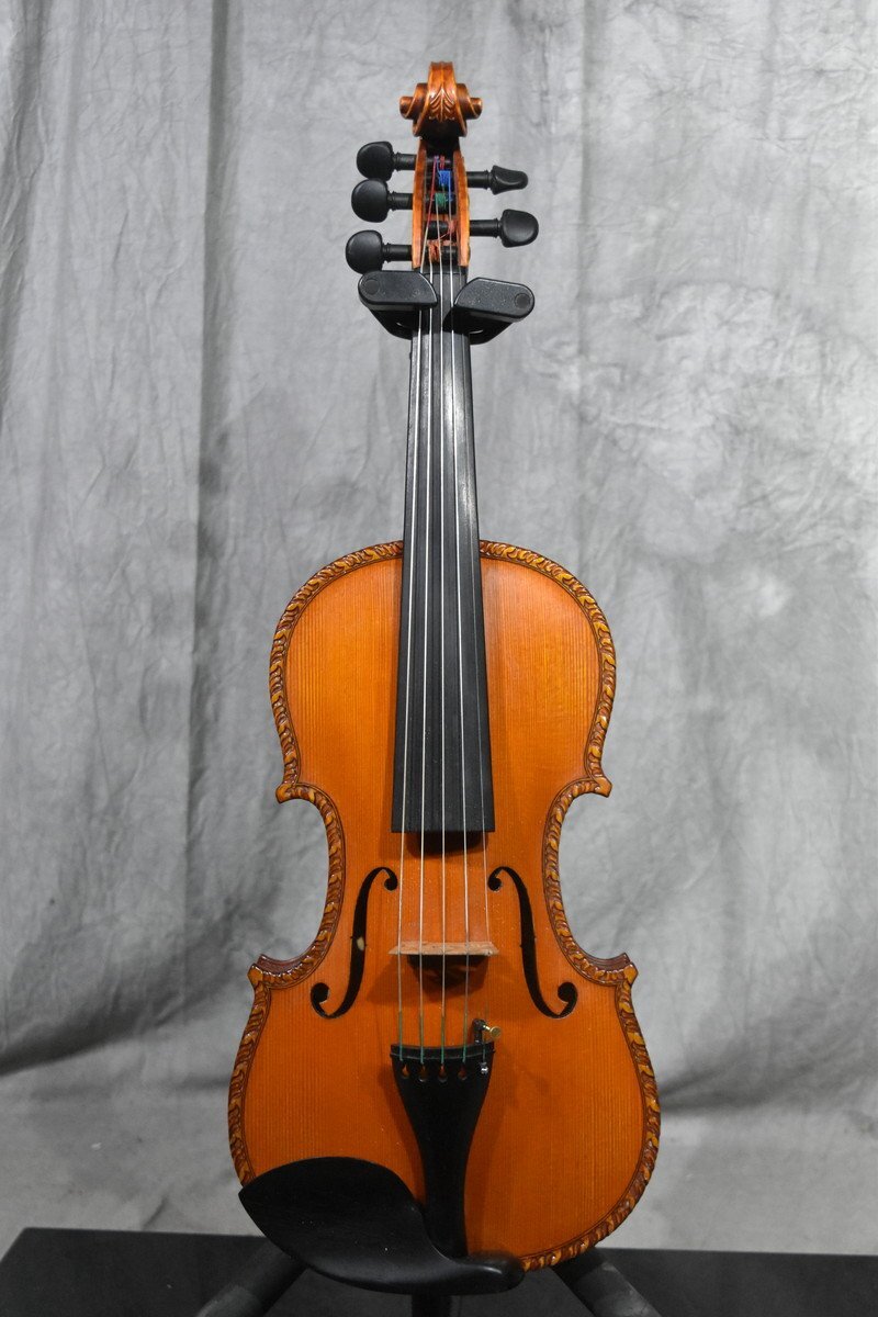 【送料無料!!】GLIGA AYASA Model 5弦 バイオリン 4/4 Anno2018_画像4