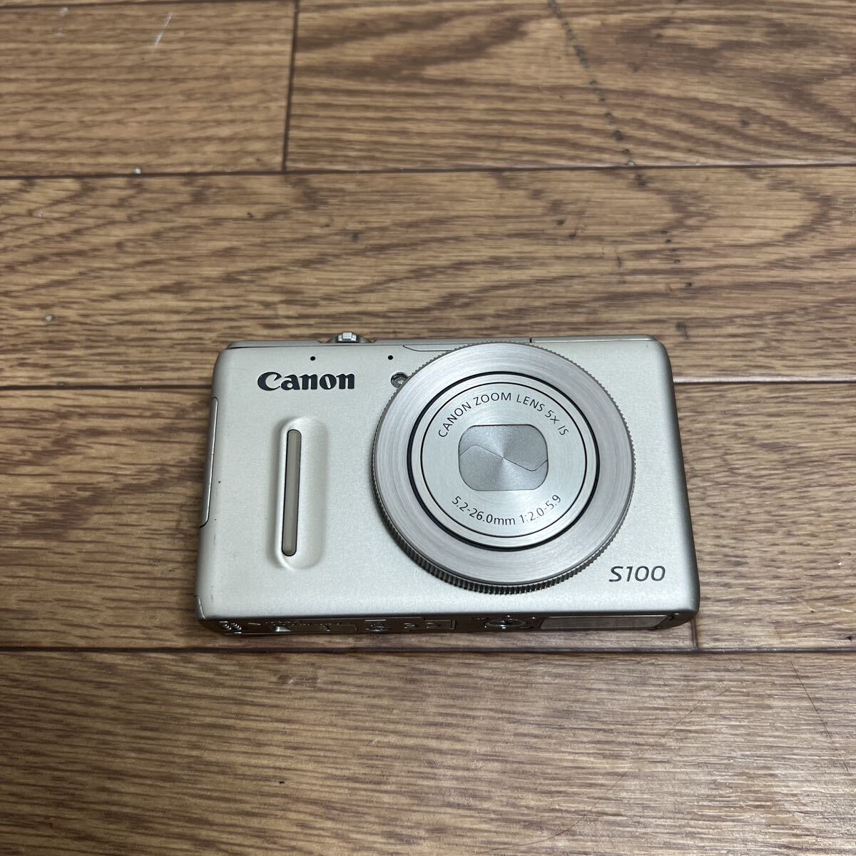 H105★Canon PowerShot S100 デジカメ PC1675 動作未確認ジャンクの画像2