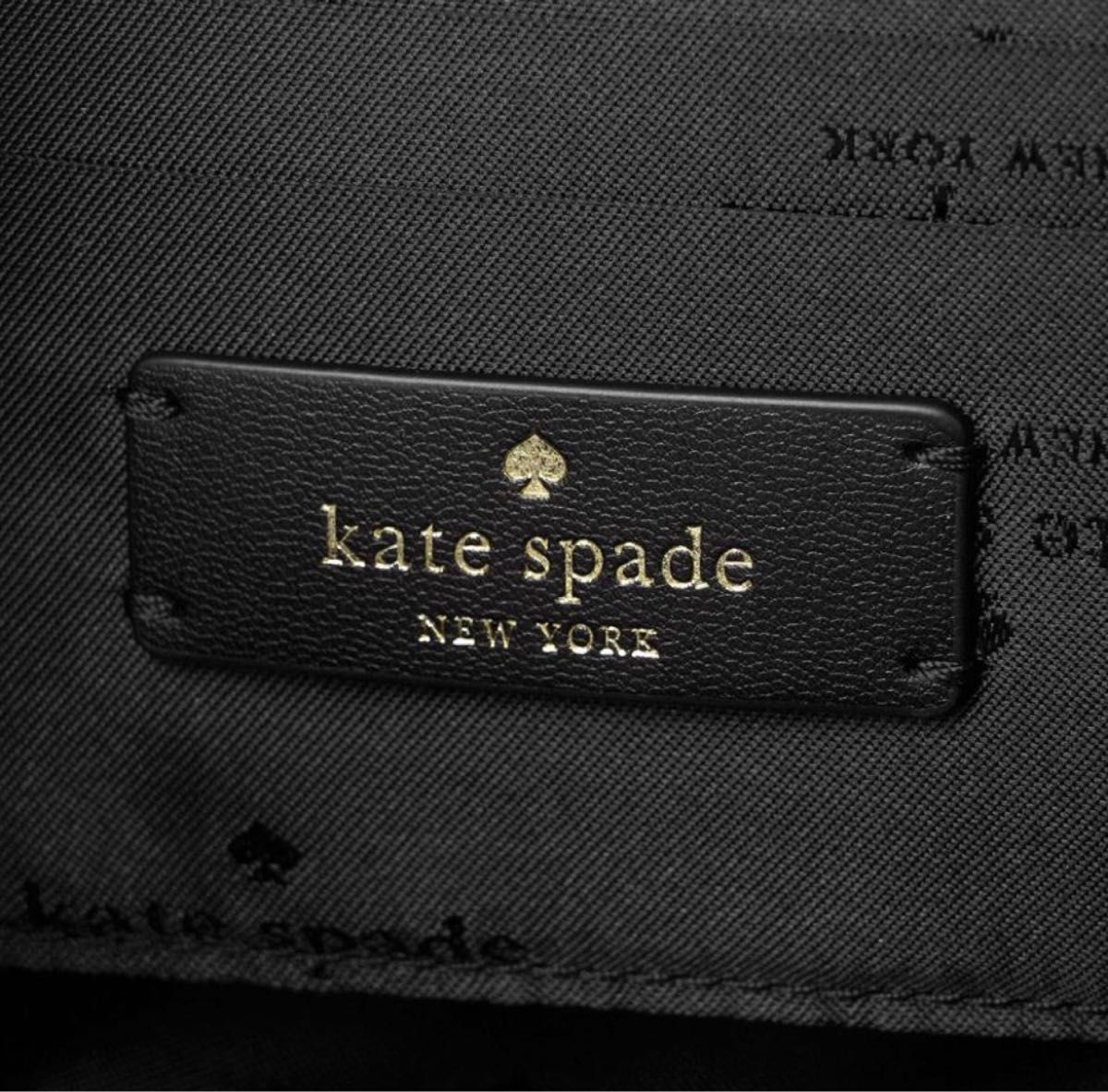 新品 未使用◆ケイトスペード KATE SPADE ボディバッグ KC504 001 ◆ 黒 ナイロン ウエストバッグ ショルダー