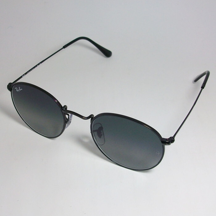 ★B3447N-00271★Ray-Ban レイバン RB3447N-002/71 50サイズ サングラス ROUND METAL ラウンドメタル BLACK フラットレンズ_画像3