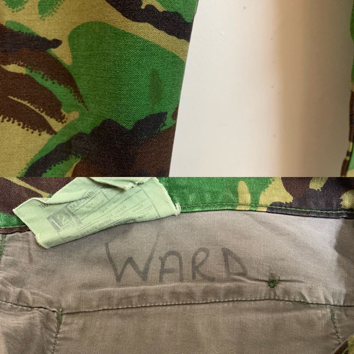 UK VINTAGE ヴィンテージ イギリス軍 TROUSERS COMBAT DPM ミリタリーパンツ コンバットトラウザーズ カーゴパンツ カモフラ L アーカイブ_画像8