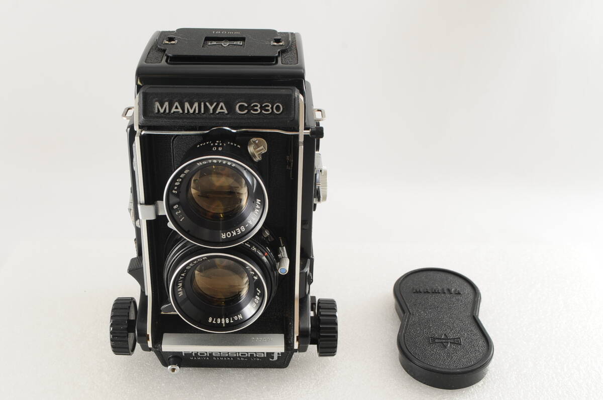 * super-beauty goods * Mamiya C330 Professional f MAMIYA-SEKOR F2.8 80mm * clean feeling overflow beautiful exterior! beautiful optics series!.. crack none! working properly goods!