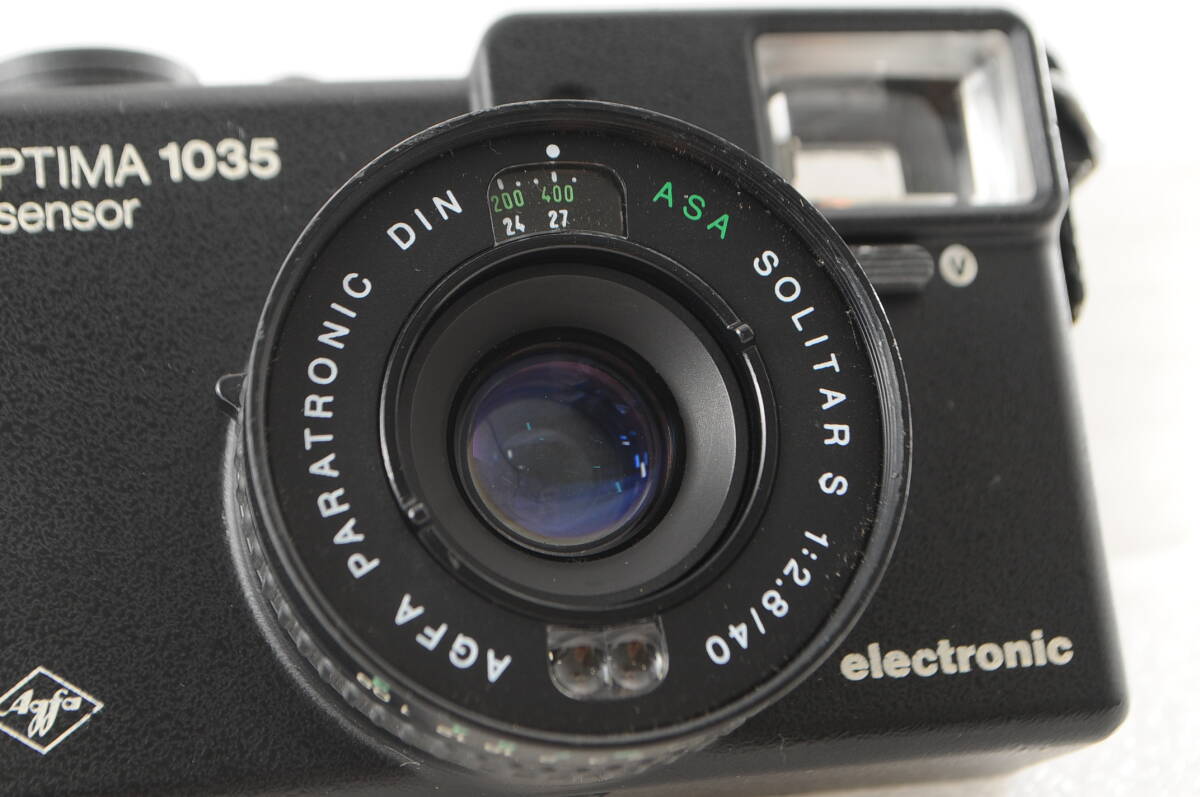 ★美品★ AGFA アグファ OPTIMA 1035 sensor ★清潔感溢れる綺麗な外観! 光学系カビ・クモリなし! 凹みなし！の画像9