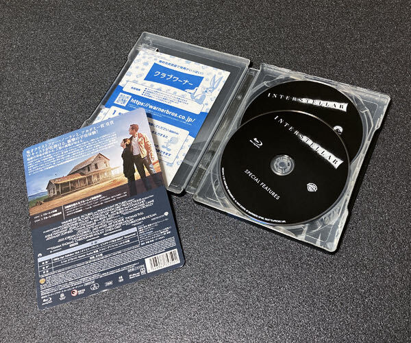 ■インターステラー【Blu-ray】スチールブック仕様 国内盤 ブルーレイ 2枚組■クリストファー・ノーラン■_画像3