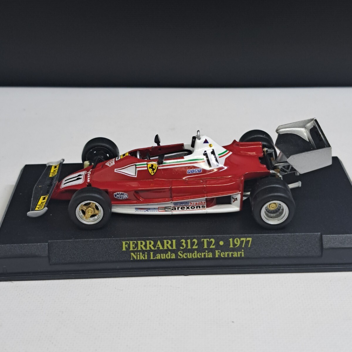 1/43 アシェット FERRARI 312 T2.1977 Niki Lauda Scuderia Ferrari _画像4