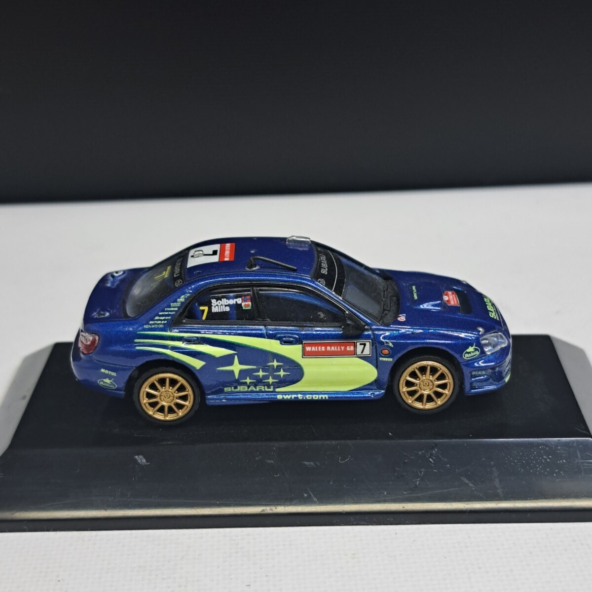 1/64 CM'S ラリーカーコレクション スバル IMPREZA WRC 2003Great Britain P.Solbergの画像6