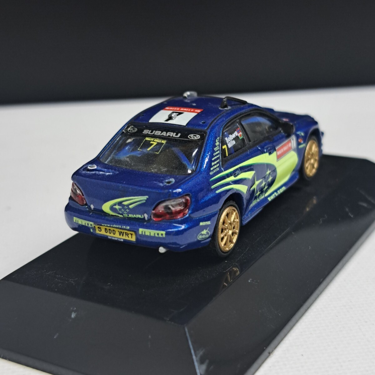 1/64 CM'S ラリーカーコレクション スバル IMPREZA WRC 2003Great Britain P.Solbergの画像2