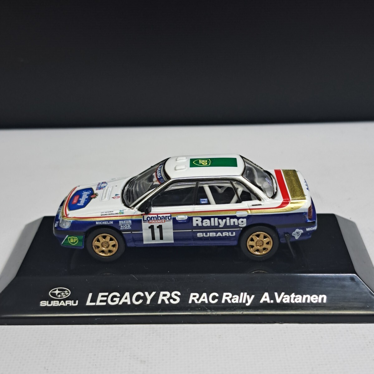 1/64 CM'S ラリーカーコレクション スバル LEGACY RS RAC RALLY A.Vatanenの画像4