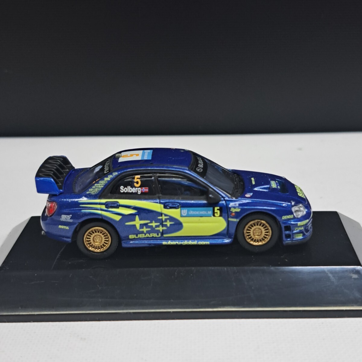 1/64 CM'S ラリーカーコレクション スバル IMPREZA WRC 2004 Swedish P.Solberg の画像6