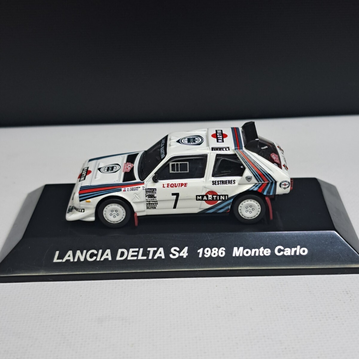 1/64 CM'S ラリーカーコレクション LANCIA DELTA S4 1986 Monte Carlo の画像4