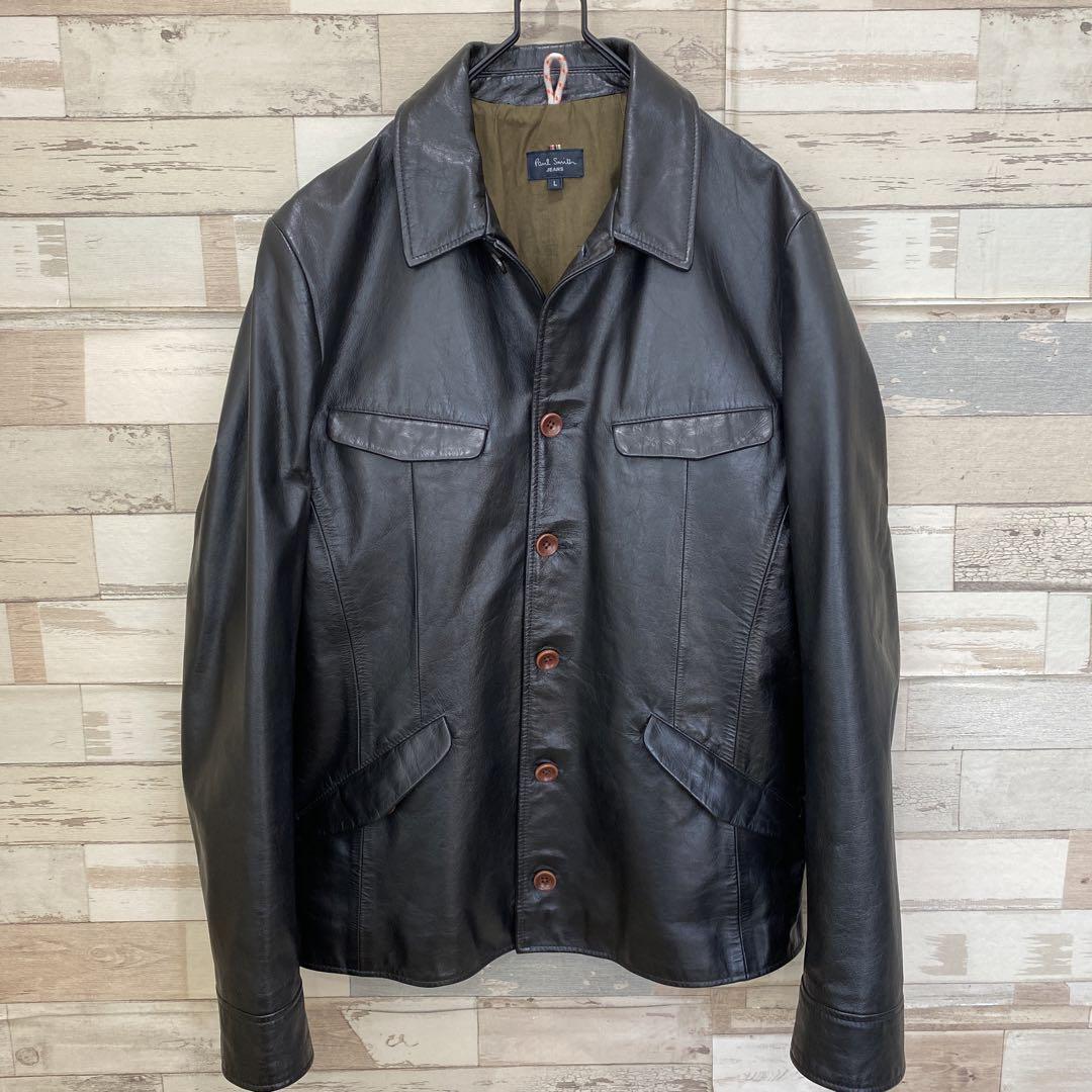 PaulSmith jeans ポールスミス レザージャケット カーコート PaulSmith jeans ポールスミス レザージャケット カーコート