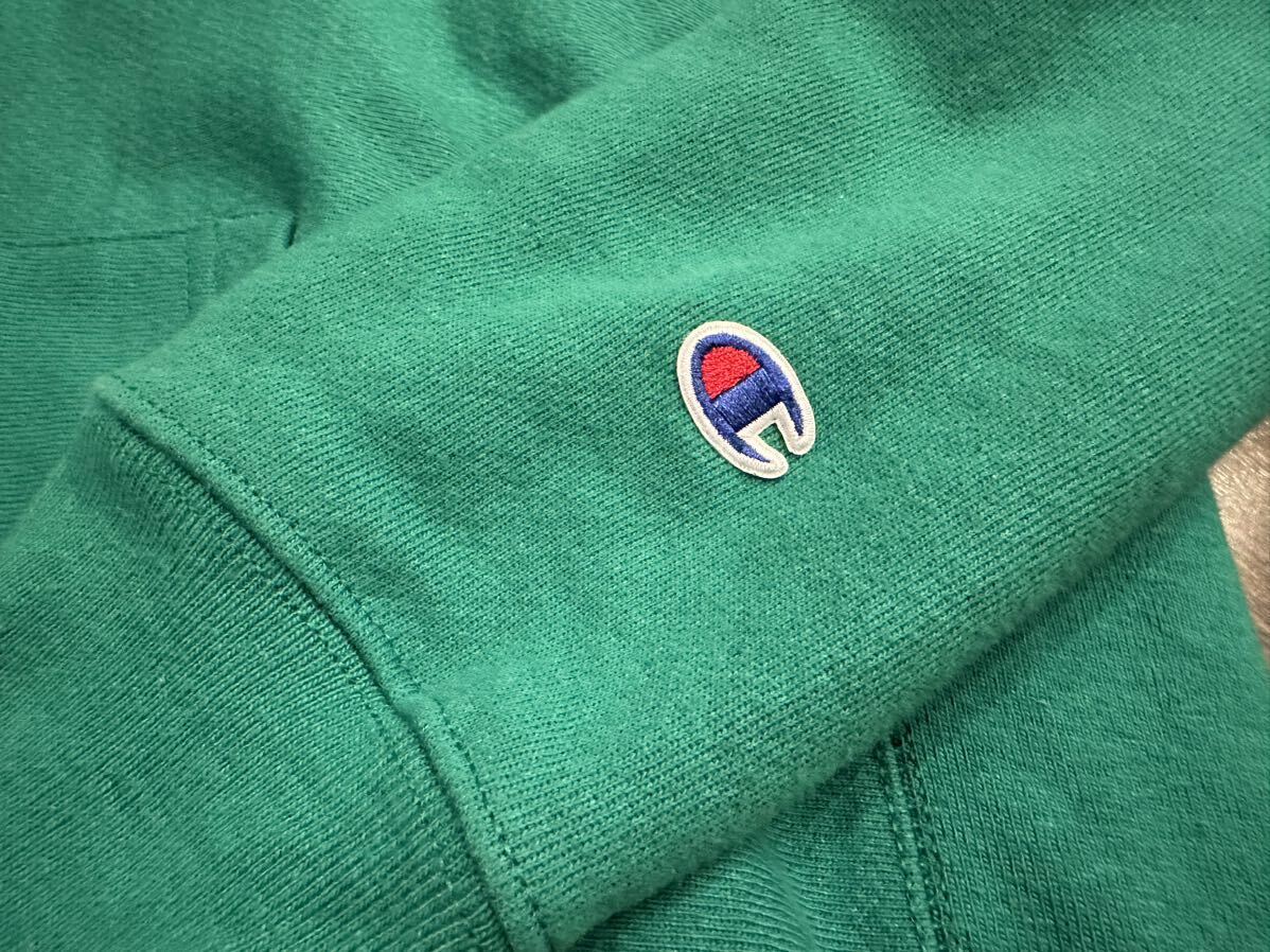 Champion BOOK STORE REVERSE WEAVE HOODIE Kelly Green L US限定_画像3