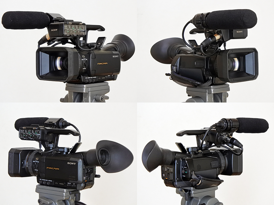 SONY ソニーデジタルHDビデオカメラレコーダー NXCAM HXR-NX70J ファームバージョン3.01 通電時間83×10H 元箱付きの画像4