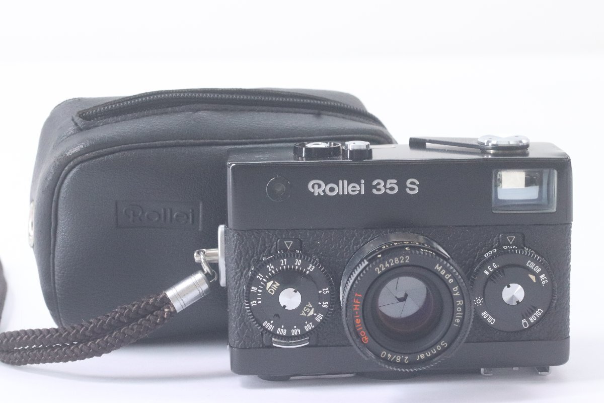 ROLLEI ローライ 35 S SONNAR 40mm F2.8 コンパクト フィルム カメラ 43456-Kの画像1
