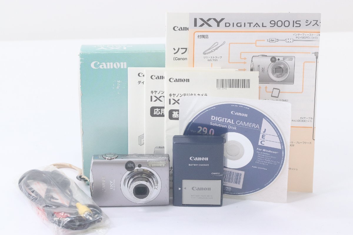 CANON キャノン IXY DIGITAL 900 IS PC1209 コンパクト デジタル カメラ コンデジ ジャンク 43431-K_画像1
