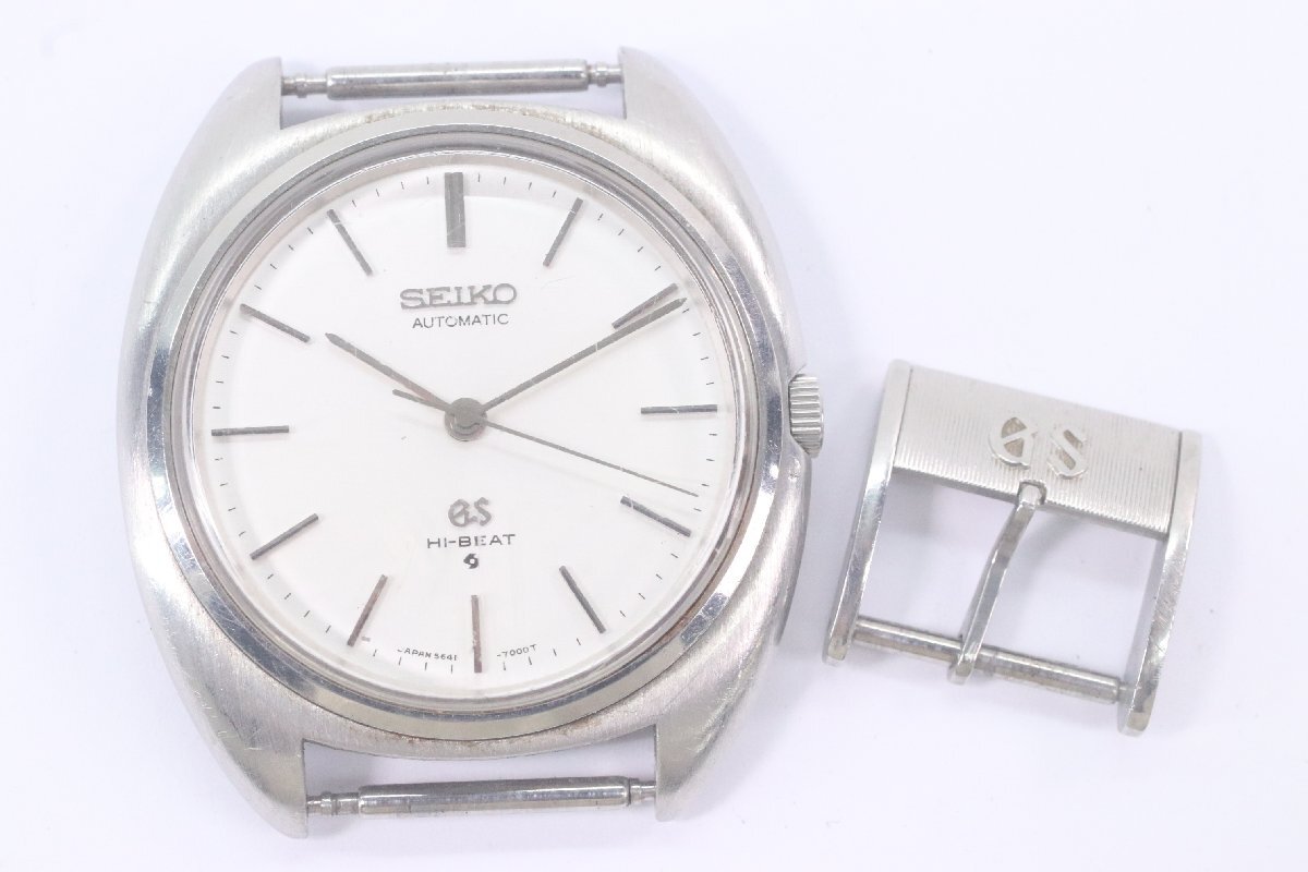 SEIKO GS グランドセイコー ハイビート 5641-7000 メダリオン 自動巻き メンズ 腕時計 フェイスのみ 3705-N_画像1