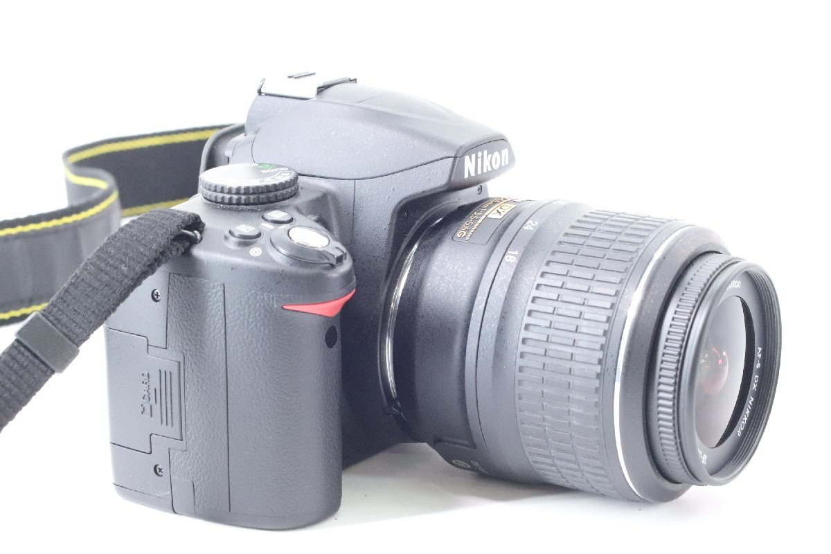 NIKON ニコン D3000 AF-S DX NIKKOR 18-55mm F3.5-5.6G VR デジタル一眼 カメラ ズーム レンズ 43538-Kの画像9