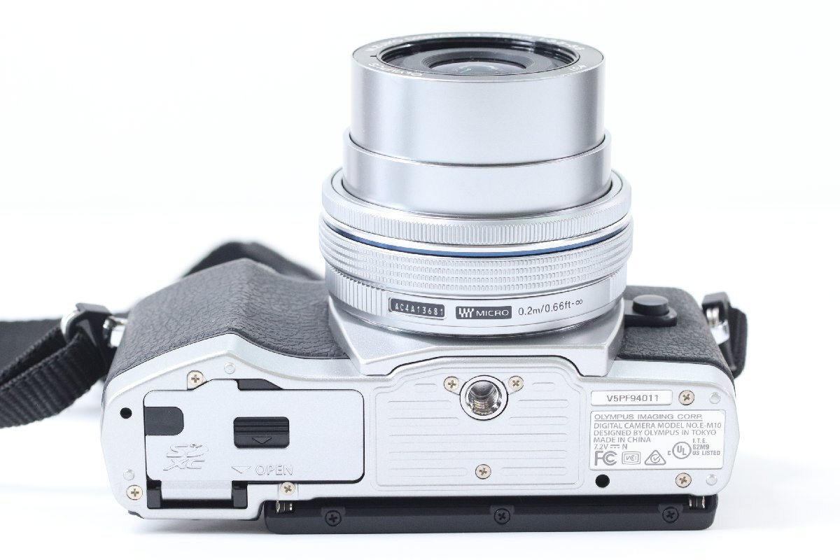 OLYMPUS オリンパス F-M10 OM-D M.ZUIKO DIGITAL 40-150mm F4-5.6/14-42mm F3.5-5.6 ミラーレス一眼 カメラ ズーム レンズ 43540-K_画像4