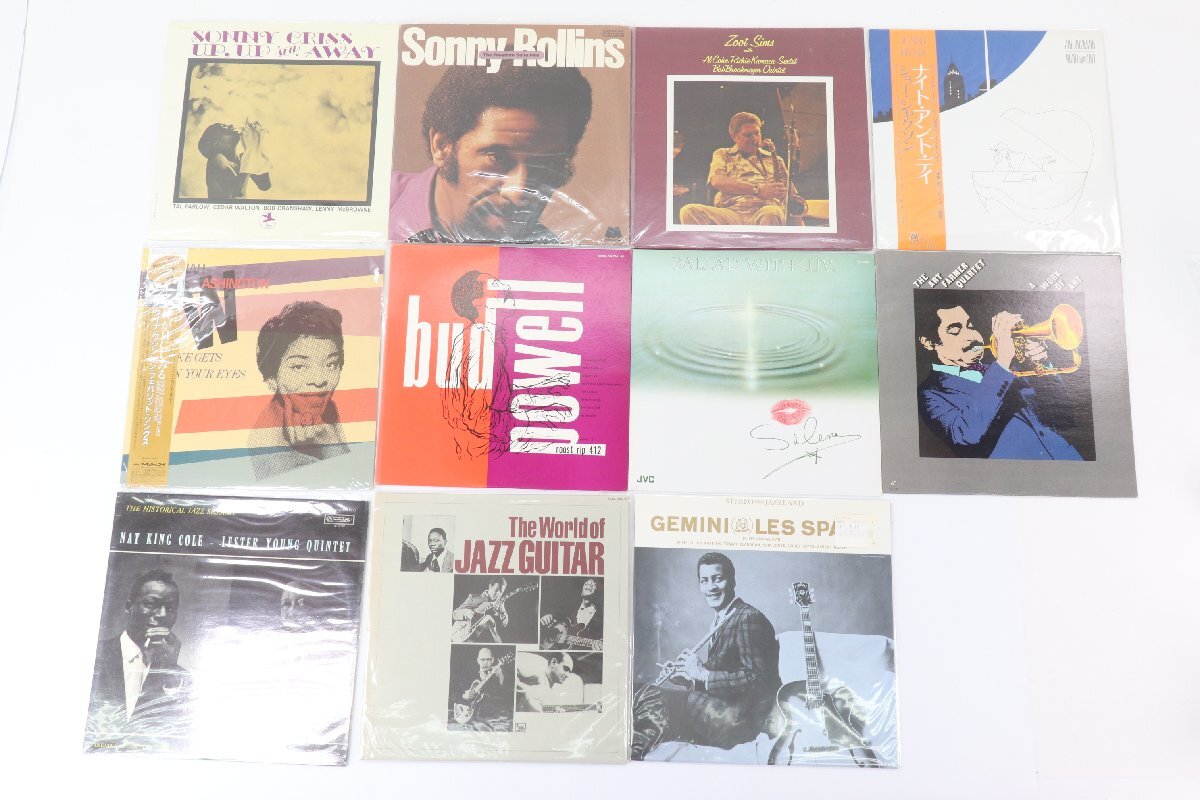 【11枚】レコードまとめ売り LP 洋楽 シングル アルバム 帯付き有り Sonny Rollins サニー・ロリンズ ダイナ・ワシントン 等 4160-HA_画像1