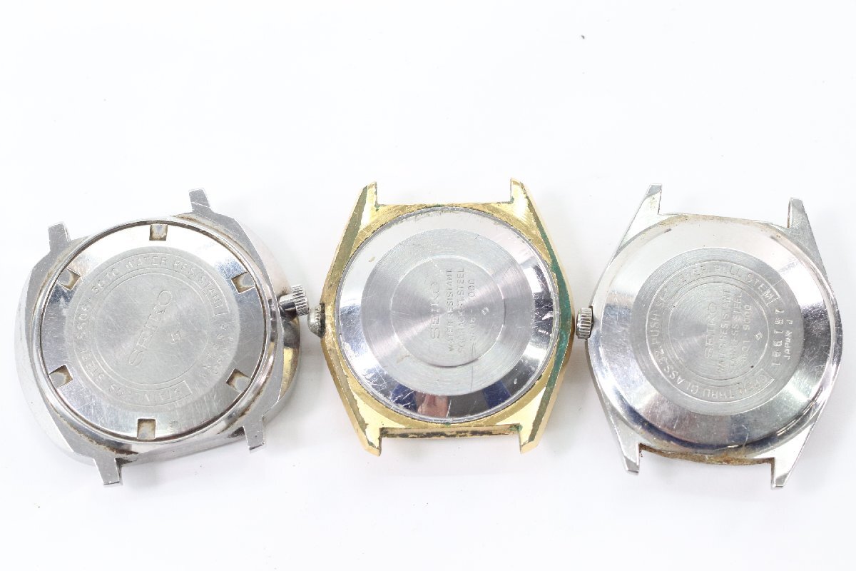 【8点】SEIKO LM セイコー ロードマチック 5206-6110 5606-5010 5606-6000 5606-7000 等 自動巻き メンズ 腕時計 まとめ売り 4469-N_画像3