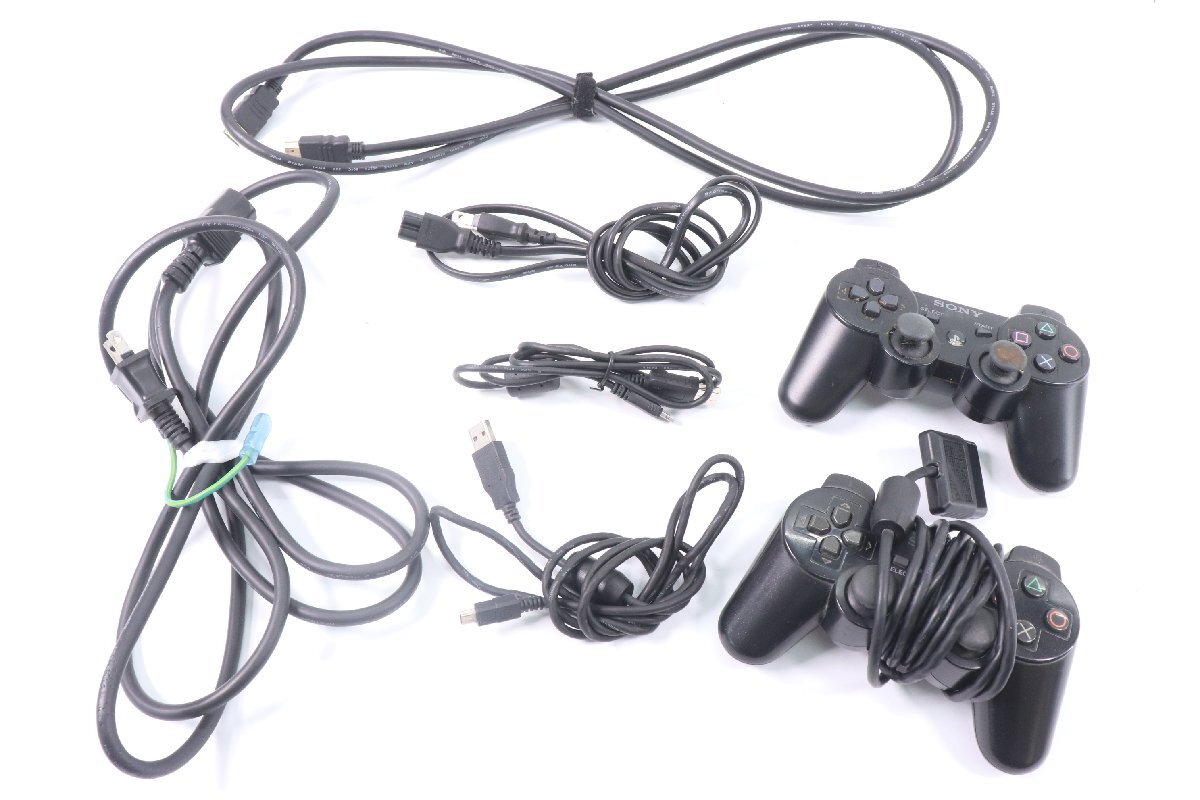 【動作未確認】SONY PlayStation3 プレイステーション3 PS3 プレステ3 本体 2台 カセット 19本 ゲーム機 現状品 ジャンク まとめ 4022-HA_画像10