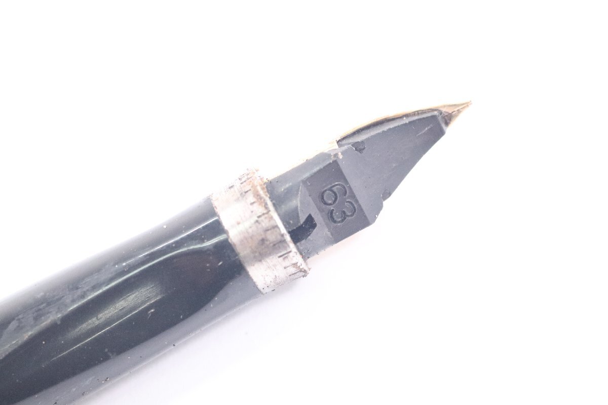 PARKER パーカー 万年筆 STERLING SILVER Made in USA アメリカ製 ペン先 14K 文具 筆記用具 外箱なし 4413-KS_画像7