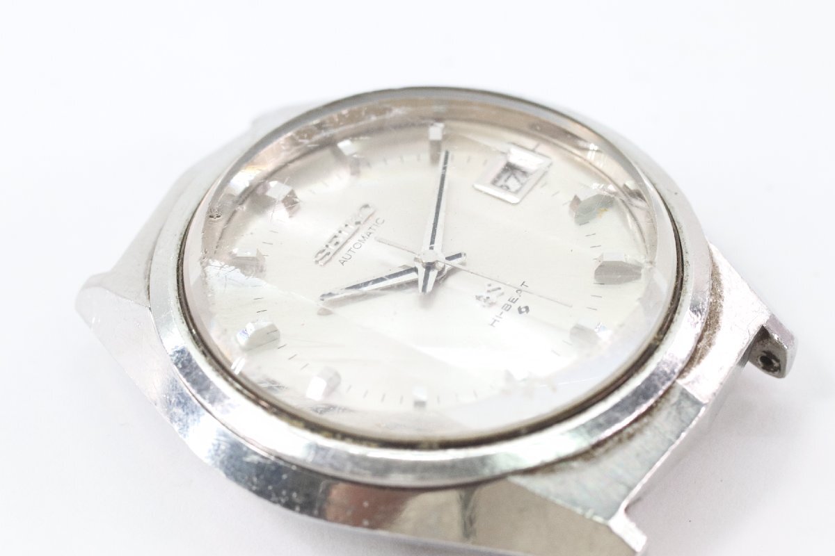 【ジャンク品】SEIKO GS グランドセイコー ハイビート 6145-8050 自動巻き デイト メンズ 腕時計 フェイスのみ 4601-HA