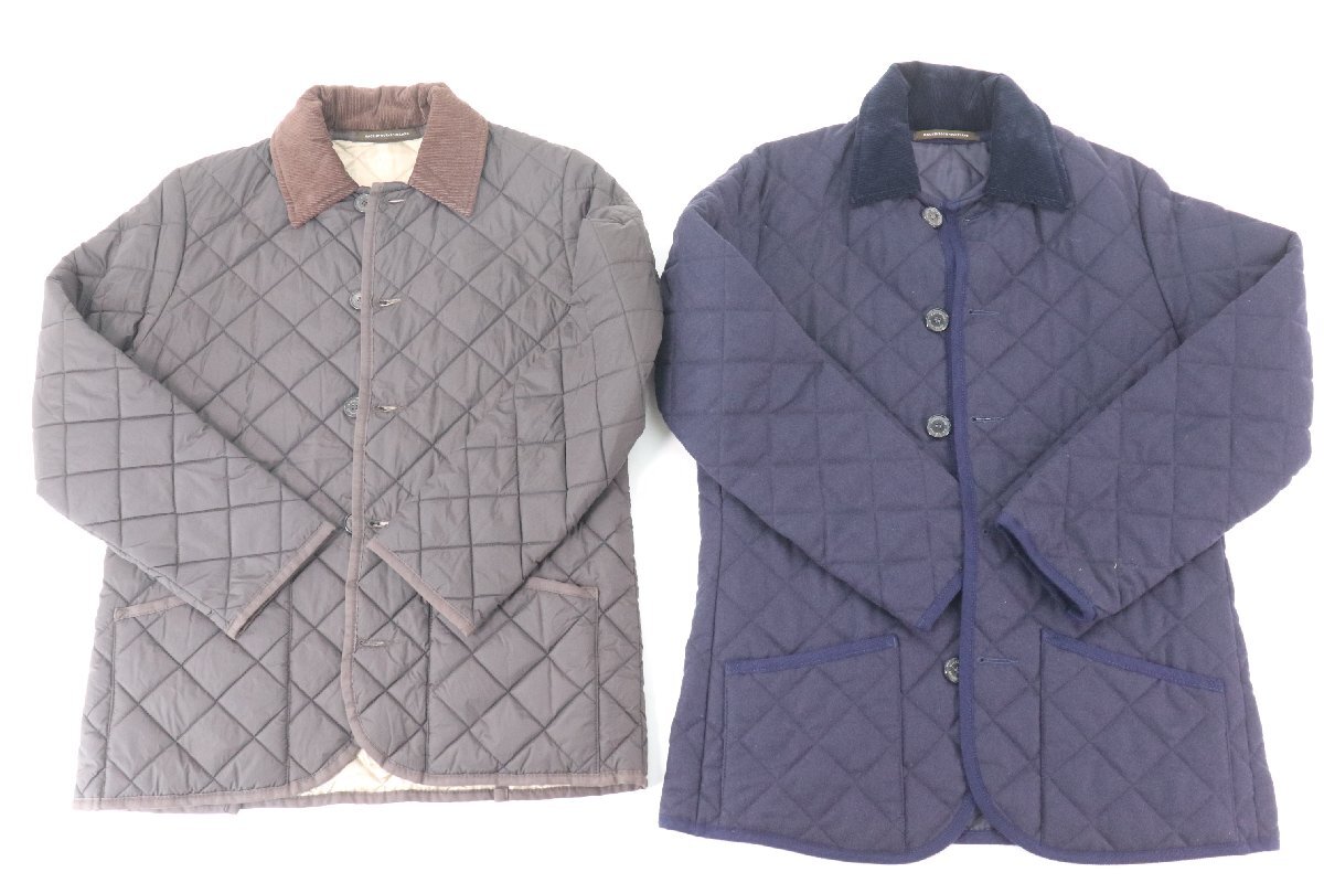 [2 пункт ]MACKINTOSH Macintosh SCOTLAND Scotland стеганная куртка размер 40 нейлон шерсть мужской суммировать 4553-NA