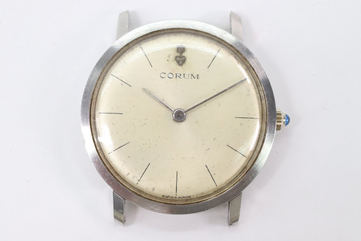 CORUM コルム 手巻き 21石 アンティーク 腕時計 フェイスのみ 4691-Nの画像1
