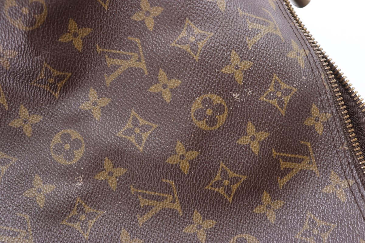 LOUIS VUITTON ルイ ヴィトン モノグラム キーポル バンドリエール60 ボストンバッグ 旅行 鞄 カバン バッグ ブラウン系 4665-Y_画像8