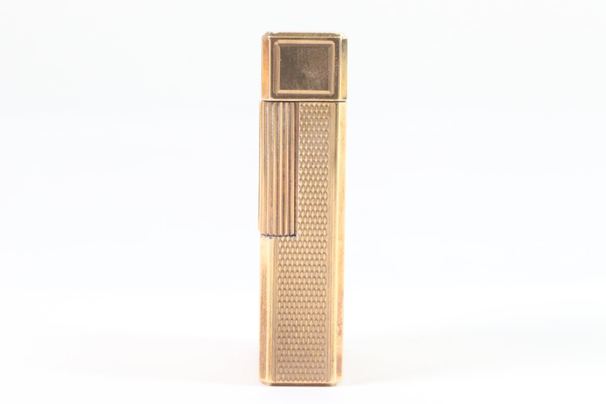 S.T. Dupont デュポン ガスライター ゴールドカラー 喫煙具 喫煙グッズ ジャンク 4853-Bの画像2