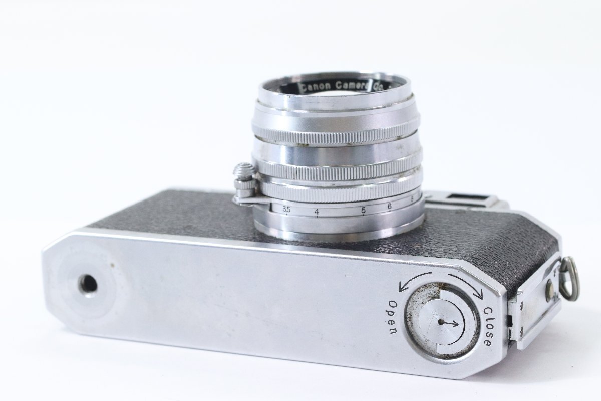 CANON キャノン II D改型 2D LENS 50mm F1.8 レンジファインダー フィルム カメラ 単焦点 レンズ 43585-K_画像5