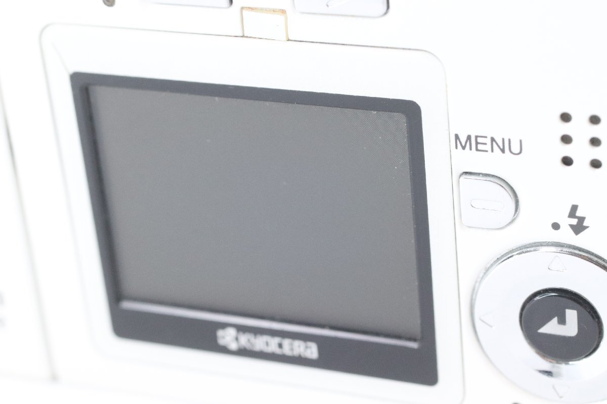 KYOCERA 京セラ Finecam SL400R コンパクト デジタル カメラ コンデジ 43567-K_画像7