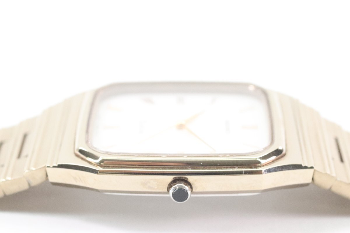 SEIKO セイコー Dolce ドルチェ 7741-5130 クォーツ メンズ 腕時計 ゴールドカラー 4988-N_画像3