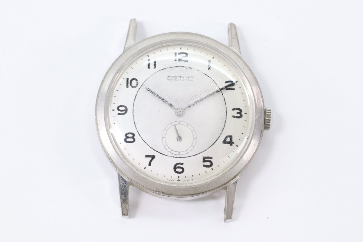 Seiko セイコー 5328-0020 スモセコ 手巻き SS メンズ 腕時計 フェイスのみ 4816-HA_画像1