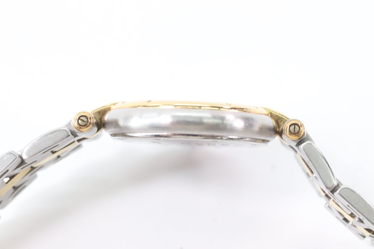 Cartier Cartier bread tail 166920 round SS×YG combination Rome n quartz lady's wristwatch 4786-HA
