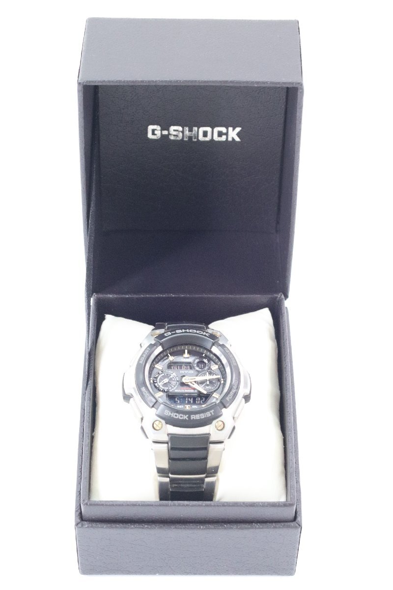 CASIO カシオ G-SHOCK Gショック MT-G MTG-1500 電波ソーラー デジタル アナログ メンズ 腕時計 箱有 4287-HAの画像1