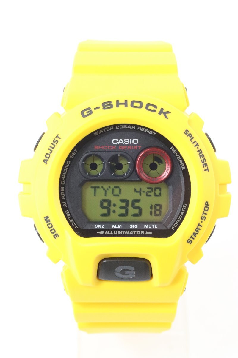 CASIO カシオ G-SHOCK Gショック GD-X6930E-9JR 30thAnniversary 30周年モデル イエロー デジタル クォーツ メンズ 腕時計 箱有 4707-HAの画像2