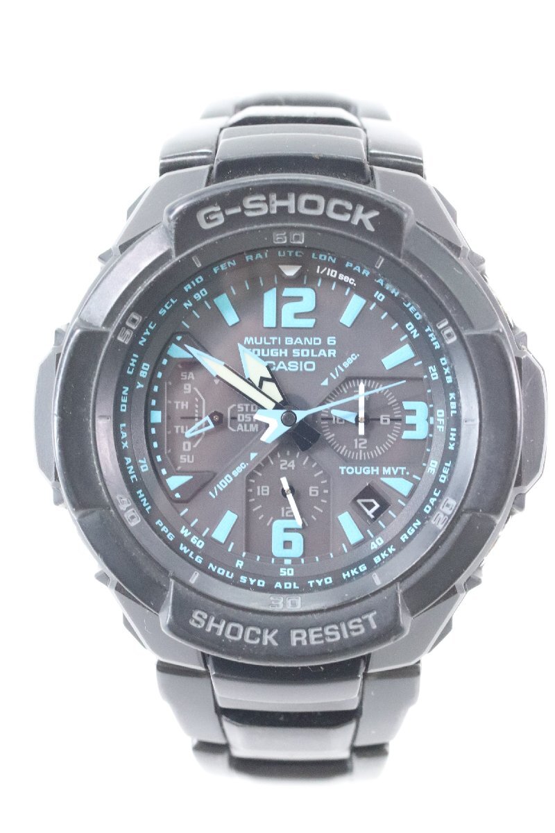 CASIO カシオ G-SHOCK Gショック GW-3000BD 電波ソーラー アナログ メンズ 腕時計 ブラック 4734-N_画像1