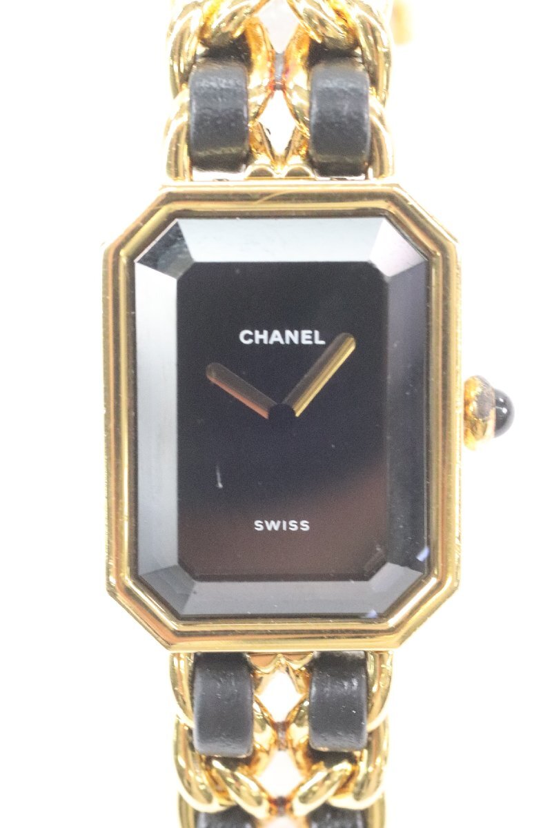 CHANEL シャネル プルミエール Mサイズ クォーツ レディース 腕時計 箱 付属品 5011-HA_画像3