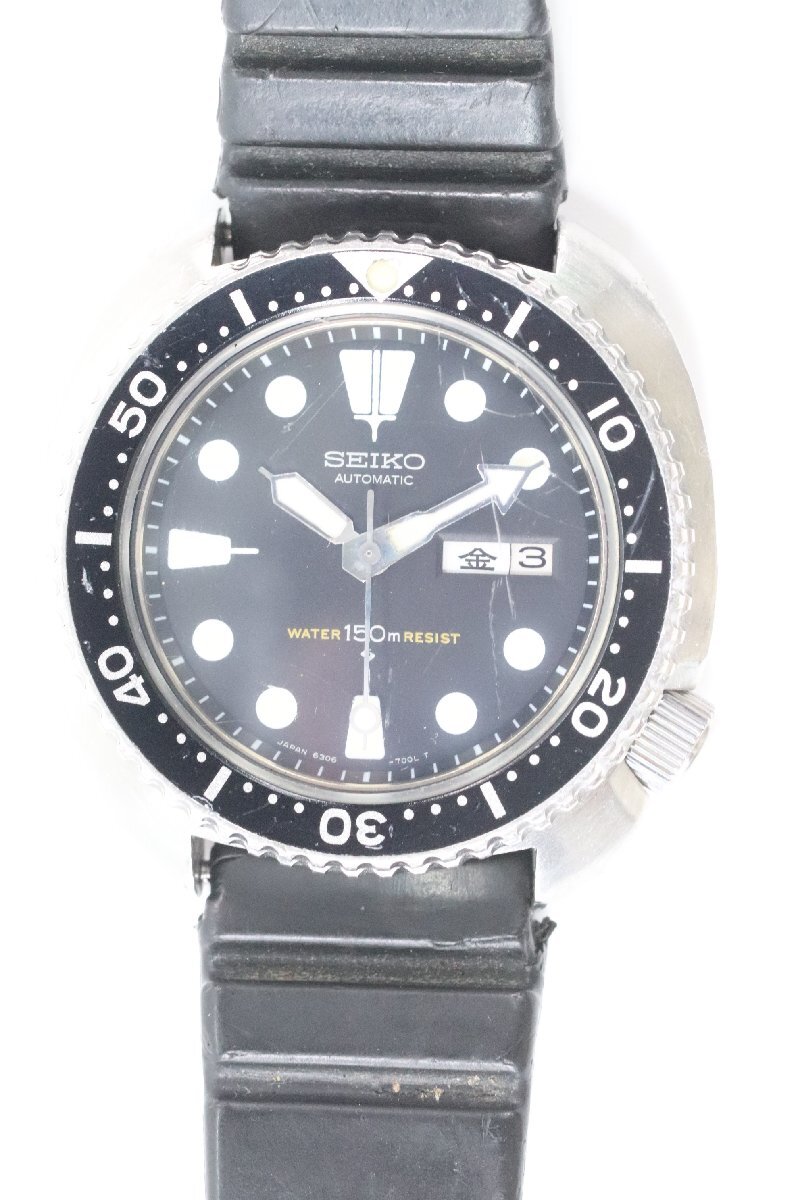 SEIKO セイコー 6306-7001 150M 自動巻き デイデイト メンズ 腕時計 稼働品 4798-HA_画像1