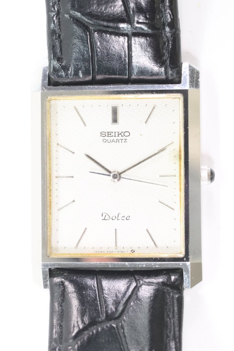 SEIKO セイコー Dolce ドルチェ 9521-5160 クォーツ メンズ 腕時計 4993-N_画像1