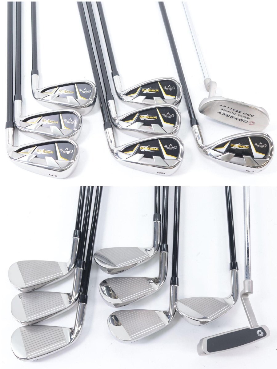 Callaway キャロウェイ WARBIRD ウォーバード/ODYSSEY DUAL FORCE 330 MALLET 等 GOLF ゴルフ クラブ 用品 バッグ 3826-Kの画像6