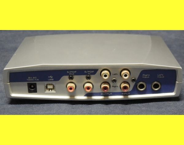 ■M-Audio Audiophile USB　エムオーディオ　動作確認済　レターパックプラス発送_画像5