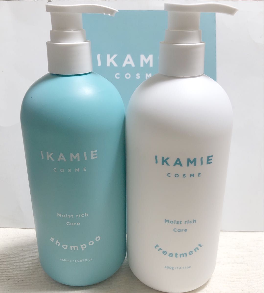 ダメージケア　IKAMIE COSME アミノ酸系シャンプー×断熱トリートメント　シャンプートリートメント