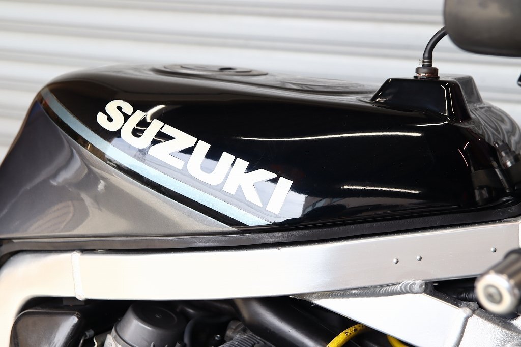 GSX-R750/油冷最終/純正外装/当時物ヨシムラサイクロン/実走行38250ｋｍ/ローンOK/修復歴無し/GR7AC/GSXR750/GSX-R1100の画像9